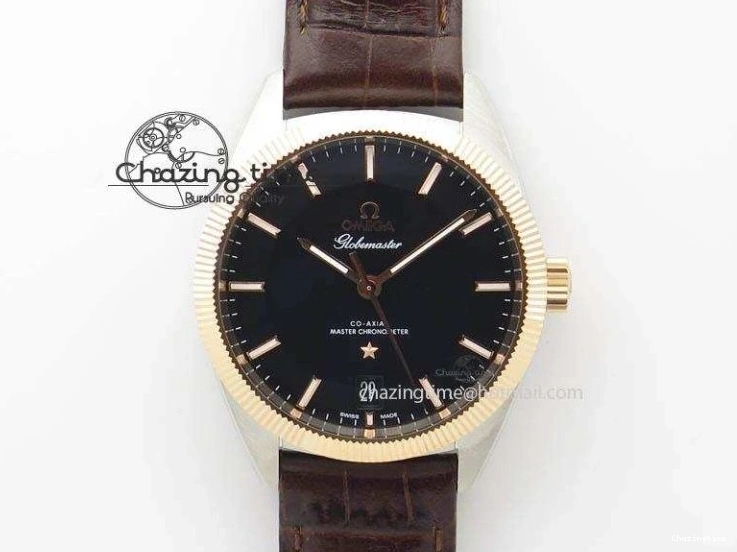 0801 De Ville Prestige Real Power Reserve SS TW 1:1 Best Edition White Dial SS Markers On Leather Strap A Breathable 8095